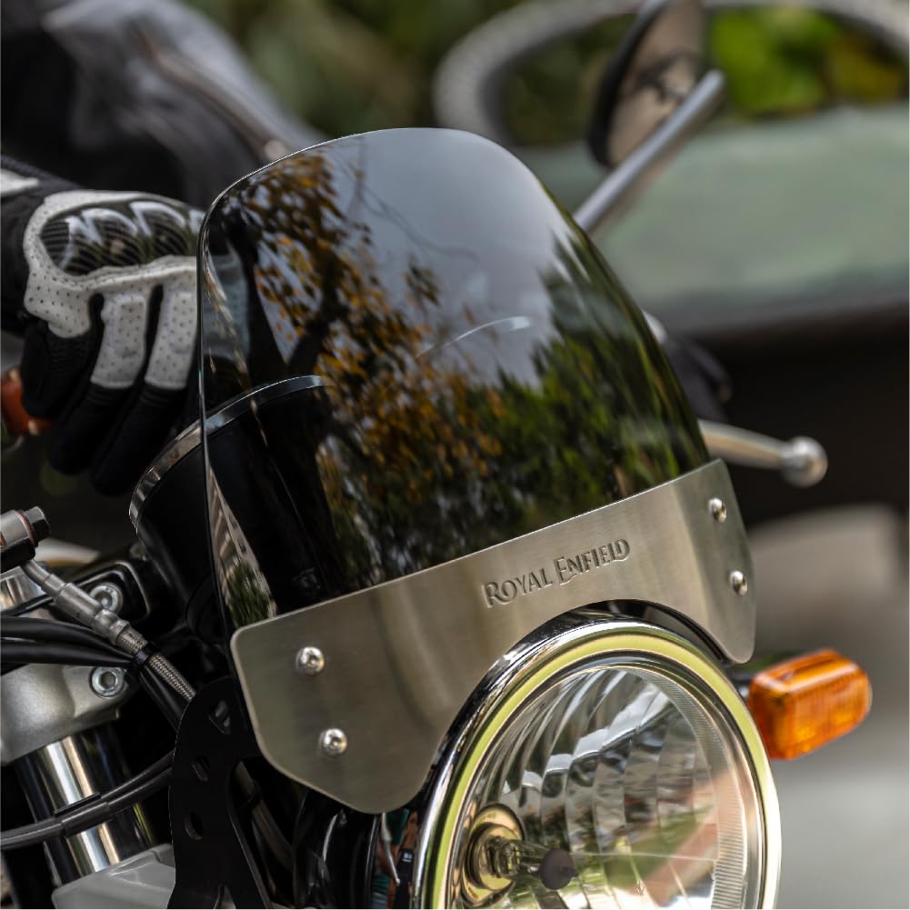 Interceptor 650 & Continental GT 650 Tall Tinted Flyscreen Windshield Kit ,1990414